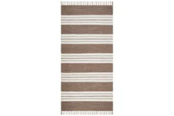 Sund Bomullsmatta 75x220 cm Oval