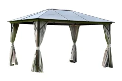 Sunsetia Paviljong 300x300x270 cm Polykarbonattak
