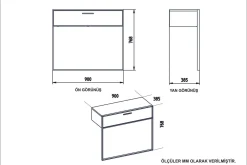 Susia Sideboard 90 cm
