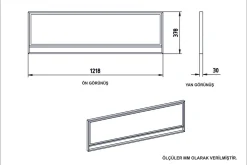 Susia Sidobord 180 cm
