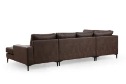 Svanabyn Soffa m. Divan och Schäslong 4-sits