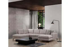 Svanabyn Soffa m. Divan och Schäslong 4-sits