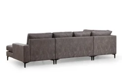 Svanabyn Soffa m. Divan och Schäslong 4-sits