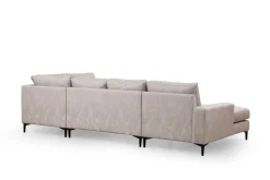 Svanabyn Soffa m. Divan och Schäslong 4-sits