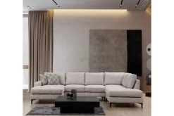 Svanabyn Soffa m. Divan och Schäslong 4-sits