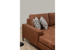 Svanabyn Soffa m. Divan och Schäslong 4-sits