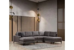 Svanabyn Soffa m. Divan och Schäslong 4-sits