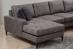 Svanabyn Soffa m. Divan och Schäslong 4-sits