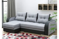 Sydney Divanbäddsoffa 238x140x88 cm LED-belysning