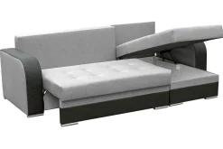 Sydney Divanbäddsoffa 238x140x88 cm LED-belysning
