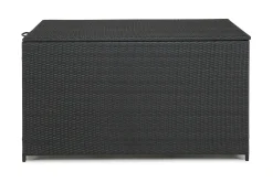 Sydney vattentät dynbox Large utomhus - Dynlåda i konstrotting (B140xD80xH90 cm)