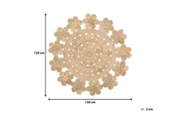 Szypowski Matta Slätvävd Rund 120 cm