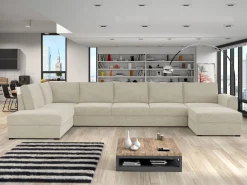 Taberk Large 6-sits U-Soffa med Divan Höger
