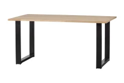 Tablo Matbord U-Formade Ben 180 cm Obehandlat