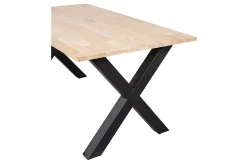 Tablo Matbord X-Formade Ben 180 cm Obehandlat