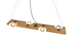 Tailor Pendellampa 115 cm 4xE27 Trä