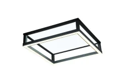 Takbelysning Eglo Macellara Svart/Vit 45x45 cm