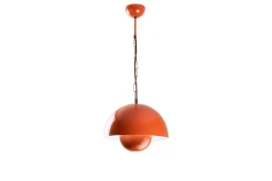 Taklampa Brena Enkelt Uttag Orange