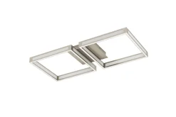 Taklampa Eglo Altaflor 650x300 mm Nickel-Matt Vit