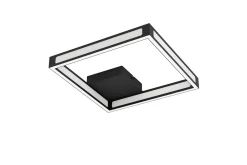 Taklampa Eglo Altaflor 315x315 mm Svart Vit