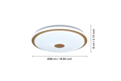Taklampa Eglo Lanciano 1 480 mm
