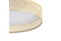 Taklampa Eglo Luppineria Ø380 mm Vit Brun
