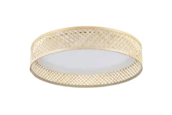 Taklampa Eglo Luppineria Ø380 mm Vit Brun