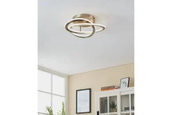 Taklampa Eglo Rolimare Nickel-Matt/Vit