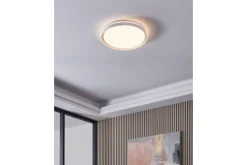Taklampa Eglo Seluci Vit, Klar