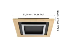 Taklampa Eglo Tirrenara 370x370 mm