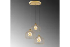 Taklampa Meron Shiny Gold Circle