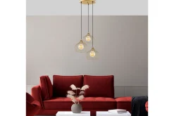 Taklampa Meron Shiny Gold Circle