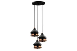 Taklampa Sood Koppar / Svart