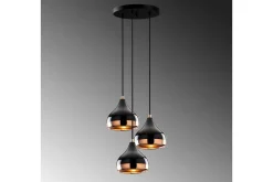 Taklampa Sood Koppar / Svart