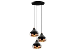 Taklampa Sood Koppar / Svart