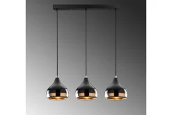Taklampa Sood Koppar / Svart