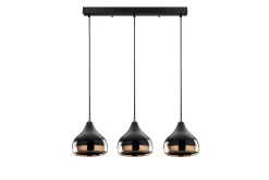 Taklampa Sood Koppar / Svart