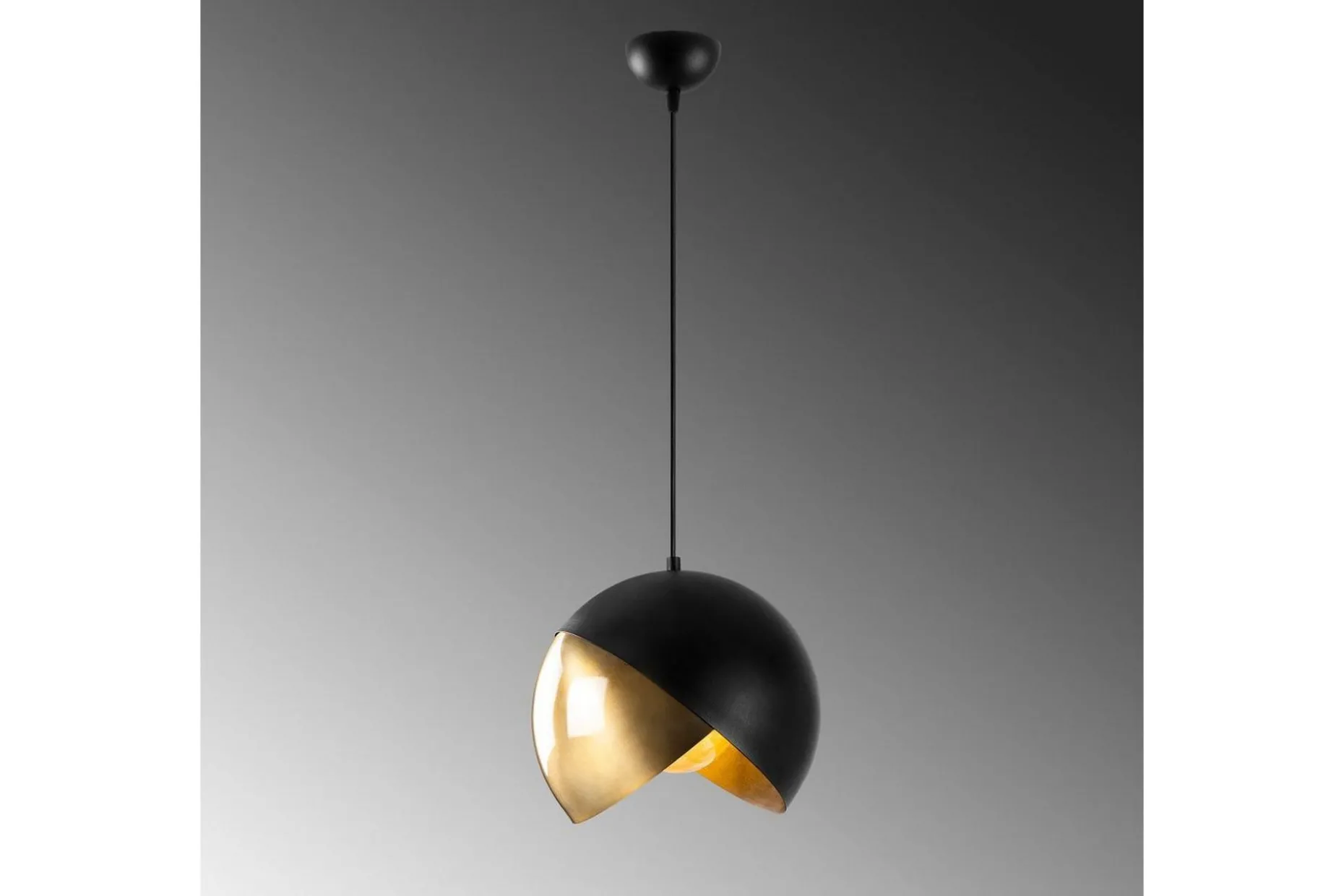 Taklampa Starhaven Svart / Vintage
