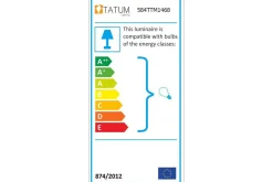 Taklampa Sudaskey Två Svart