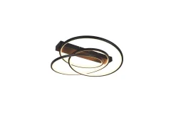 Taklampa TRIO Darvin Mattsvart