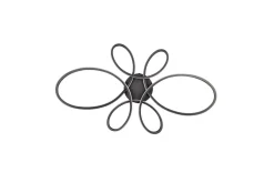 Taklampa TRIO Fly 83 cm, Mattsvart