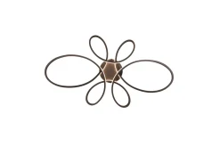 Taklampa TRIO Fly 83 cm, Mattsvart