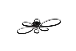 Taklampa TRIO Fly 83 cm, Mattsvart