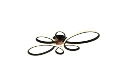 Taklampa TRIO Fly 83 cm, Mattsvart