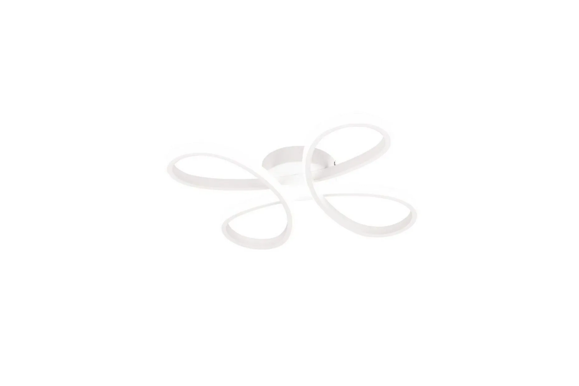 Taklampa TRIO Fly 40 cm, Mattvit