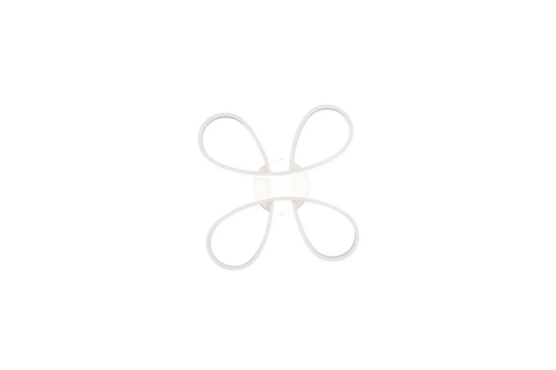 Taklampa TRIO Fly 40 cm, Mattvit