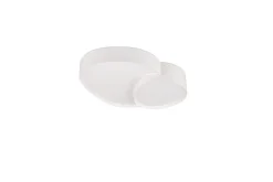 Taklampa TRIO Rise 43 cm, Mattvit