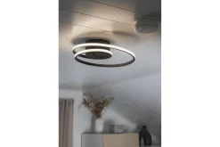 Taklampa TRIO Zibella Mattsvart