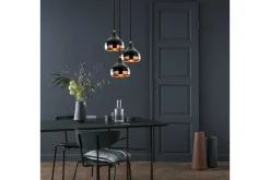 Taklampa Yildo Svart/Koppar