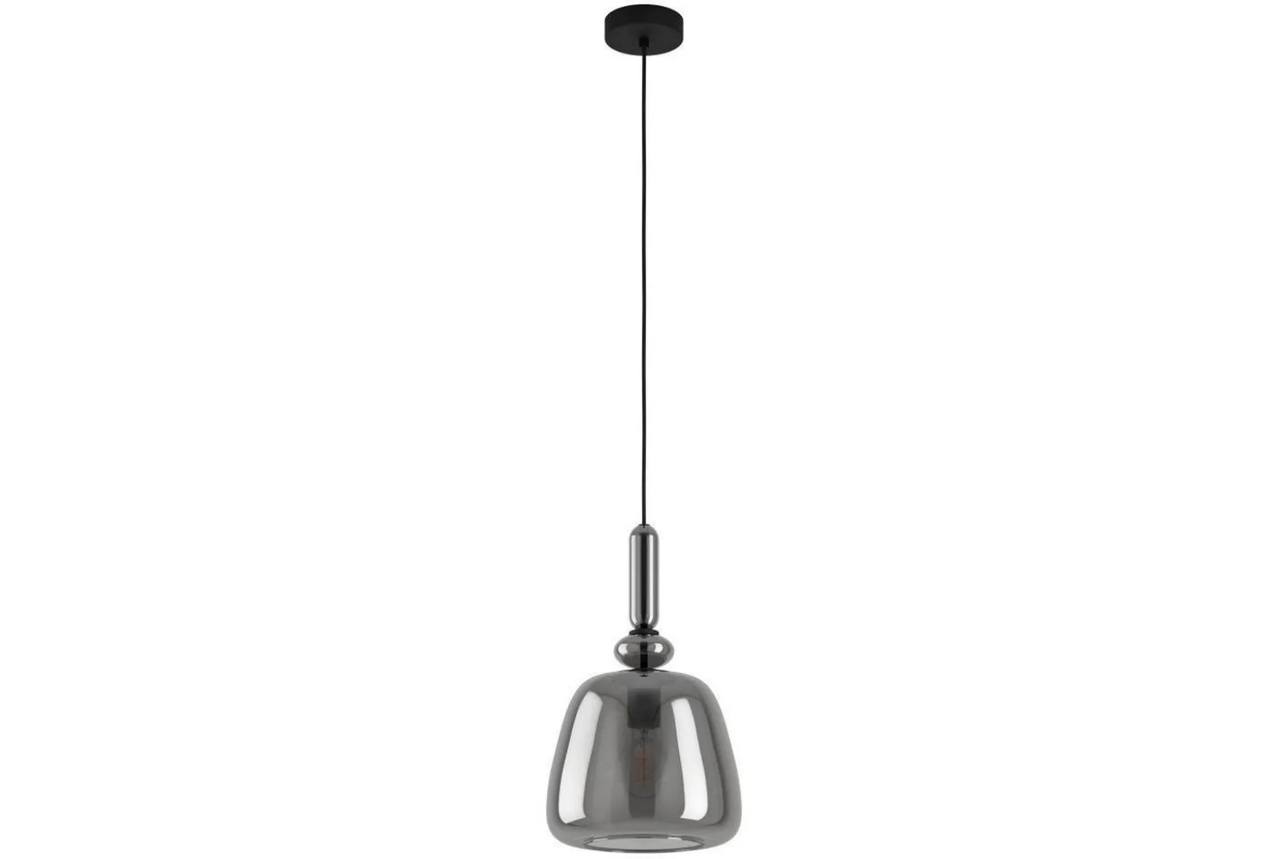 Takpendel Eglo Bovino Svart/Transparent